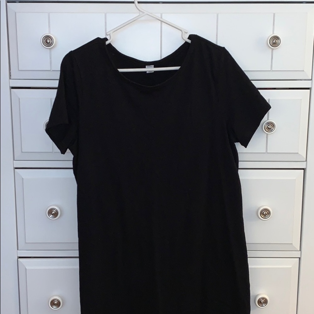 Black T-Shirt Dress